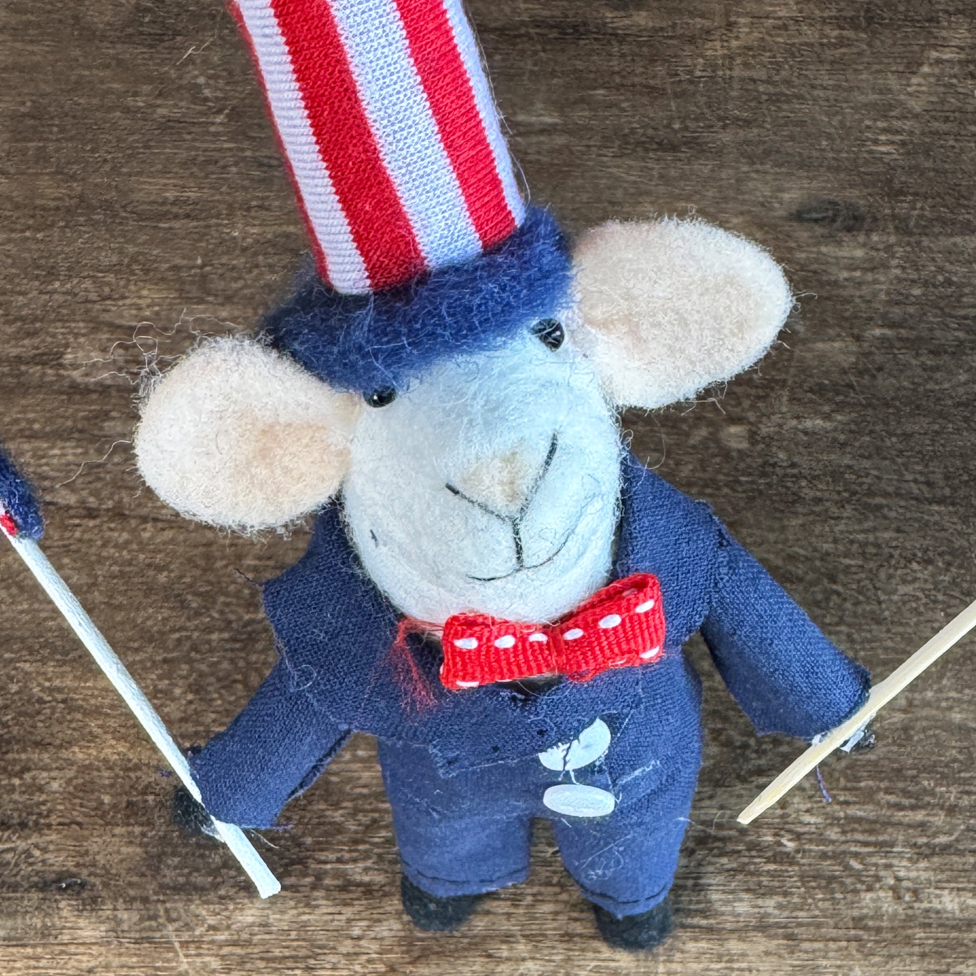Uncle Sam Mouse Ornament