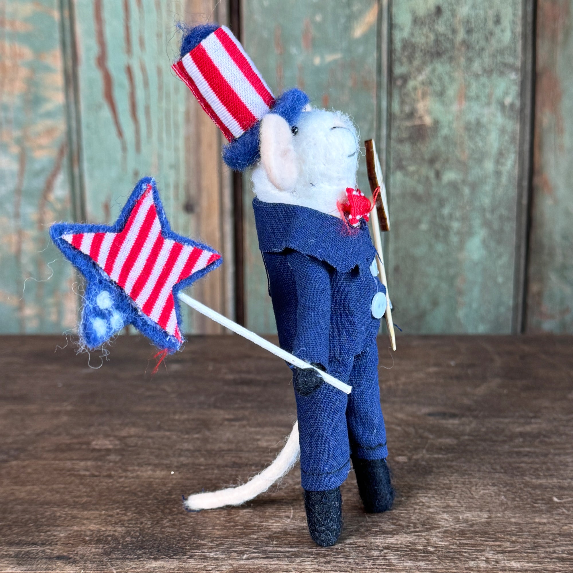 Uncle Sam Mouse Ornament
