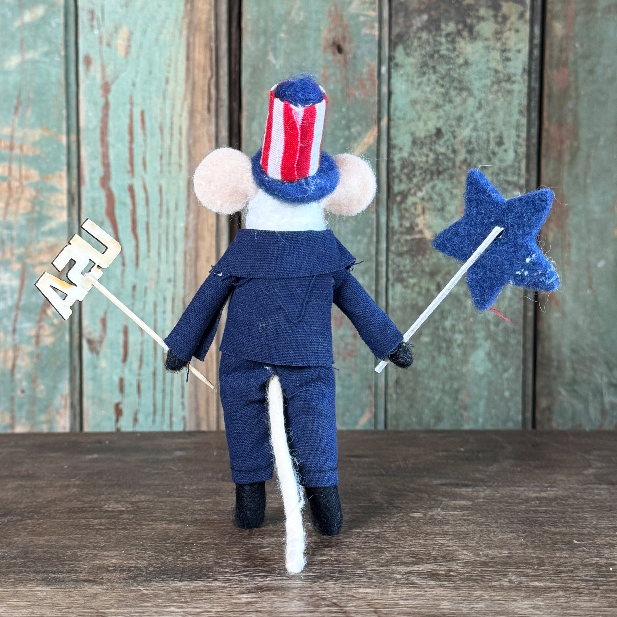 Uncle Sam Mouse Ornament