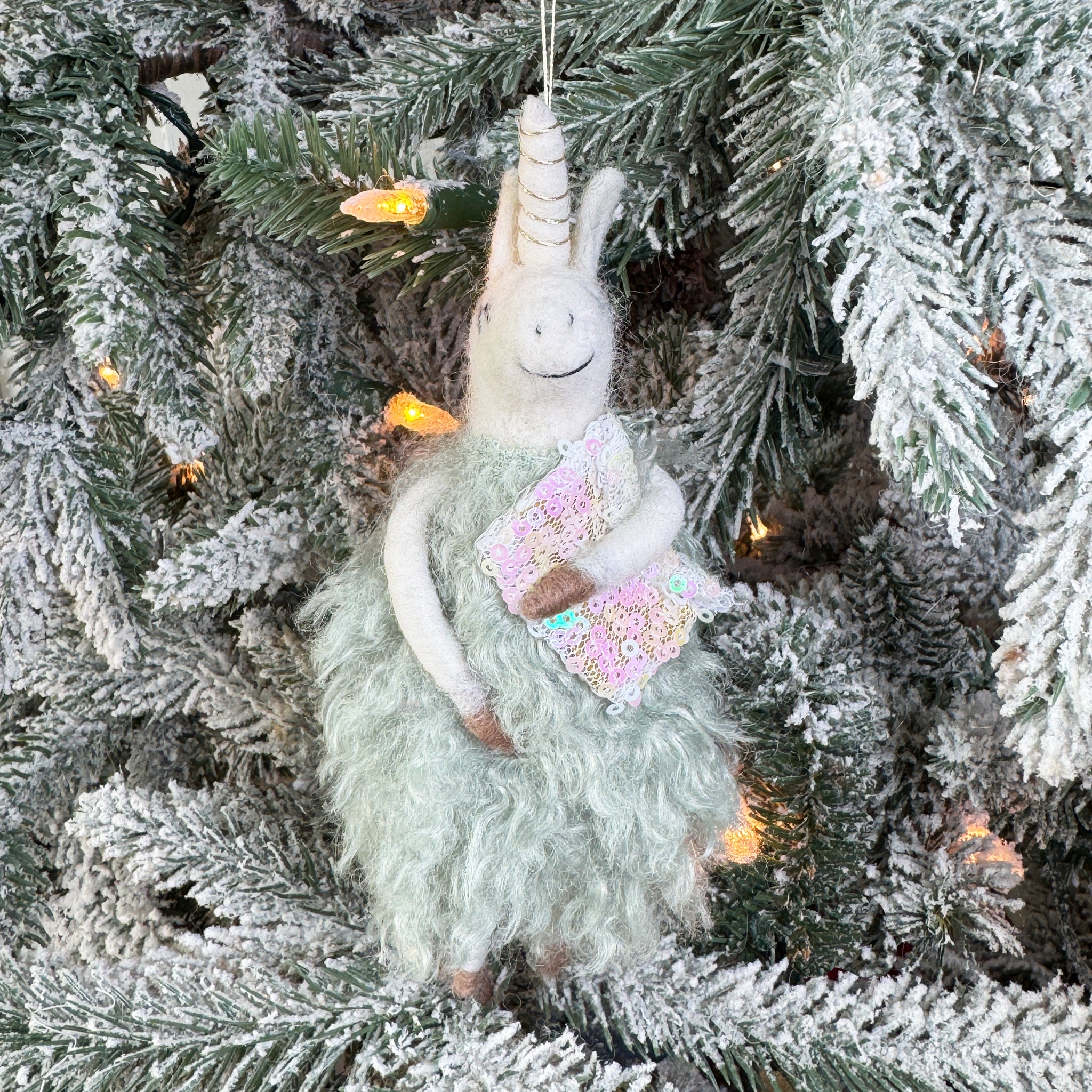 Magic Christmas Animals Ornament