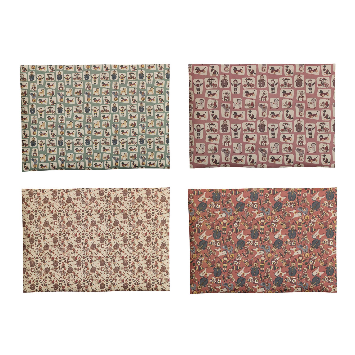 Vintage Patterns Wrapping Paper
