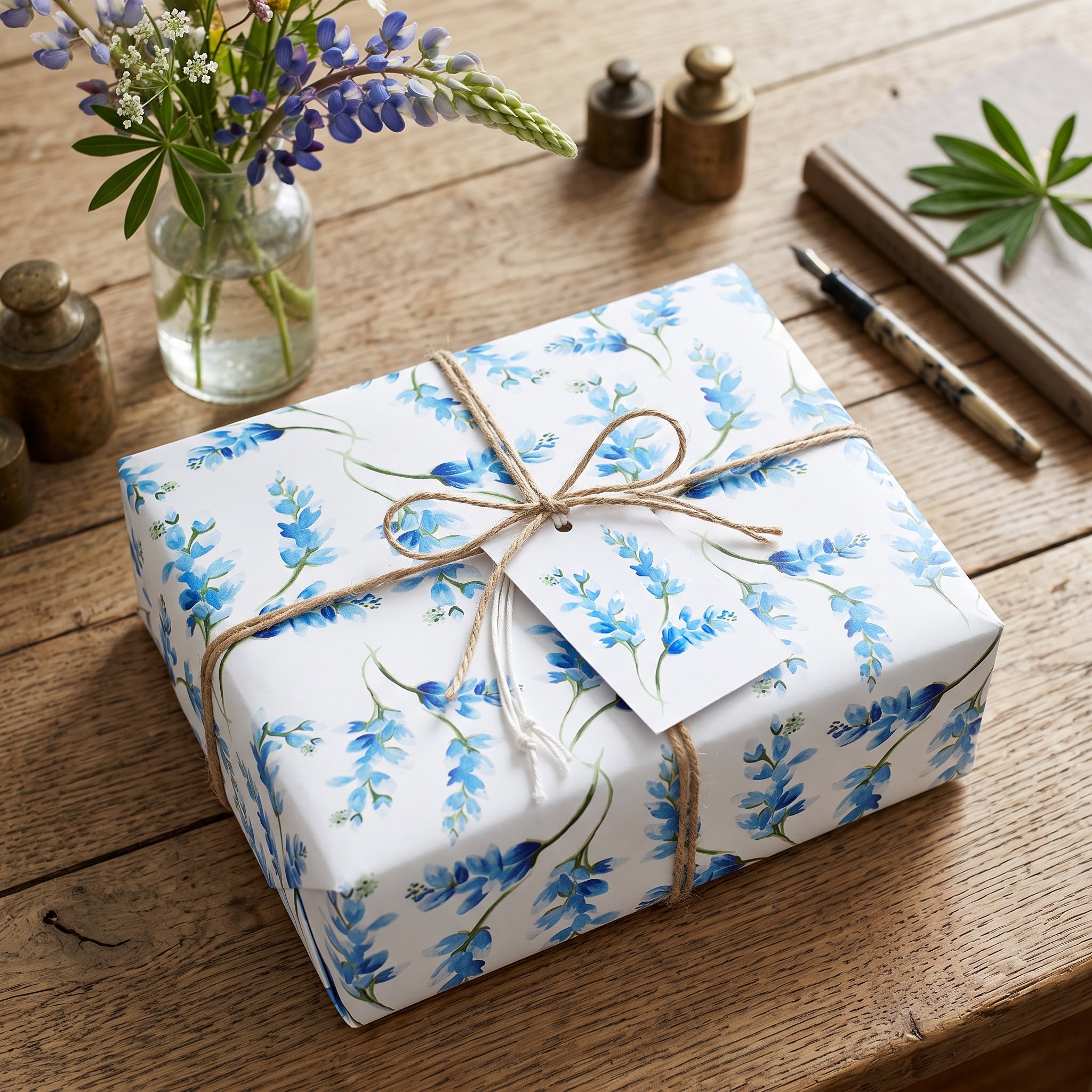 Bluebonnets Wrapping Paper