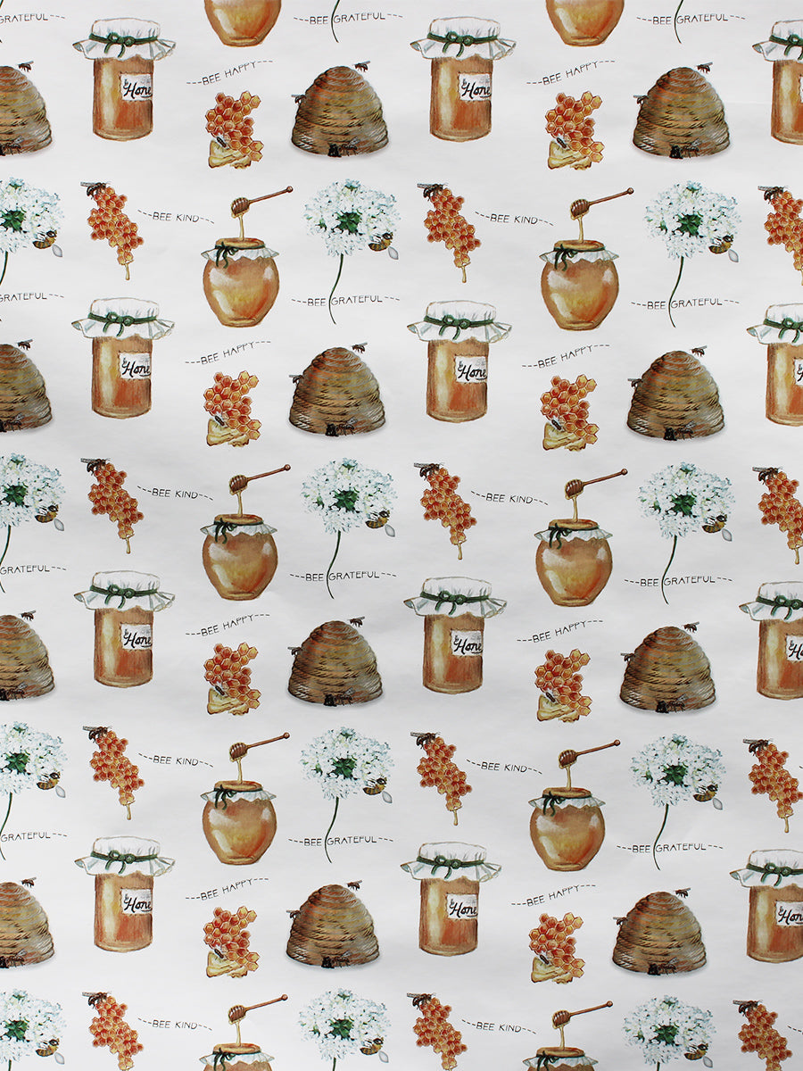 Bee Kind Wrapping Paper