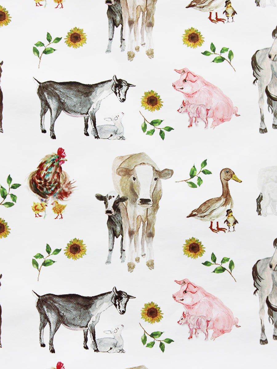 Farm Friends Wrapping Paper