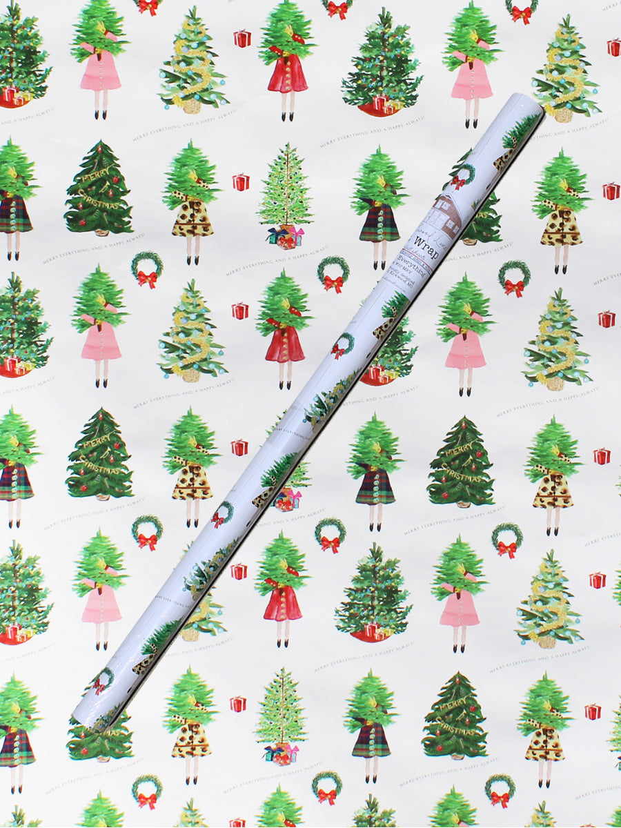 Merry Everything Happy Always Wrapping Paper