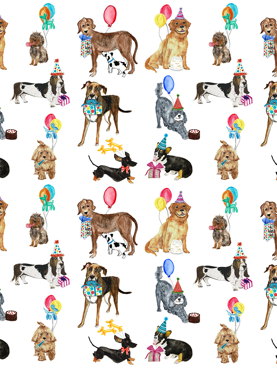 Pup's Party Wrapping Paper