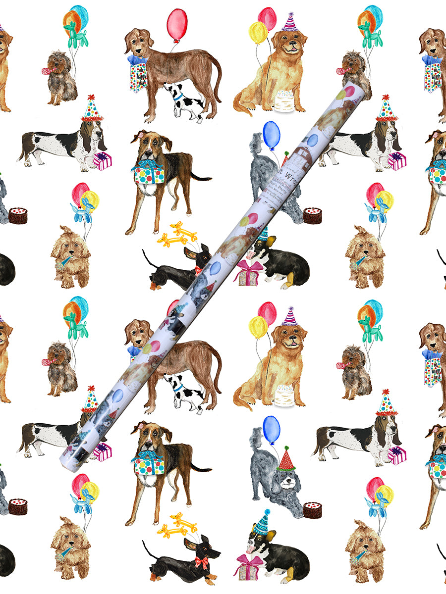 Pup's Party Wrapping Paper