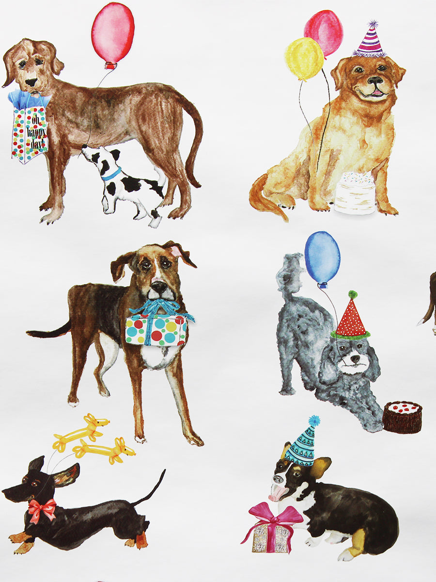 Pup's Party Wrapping Paper