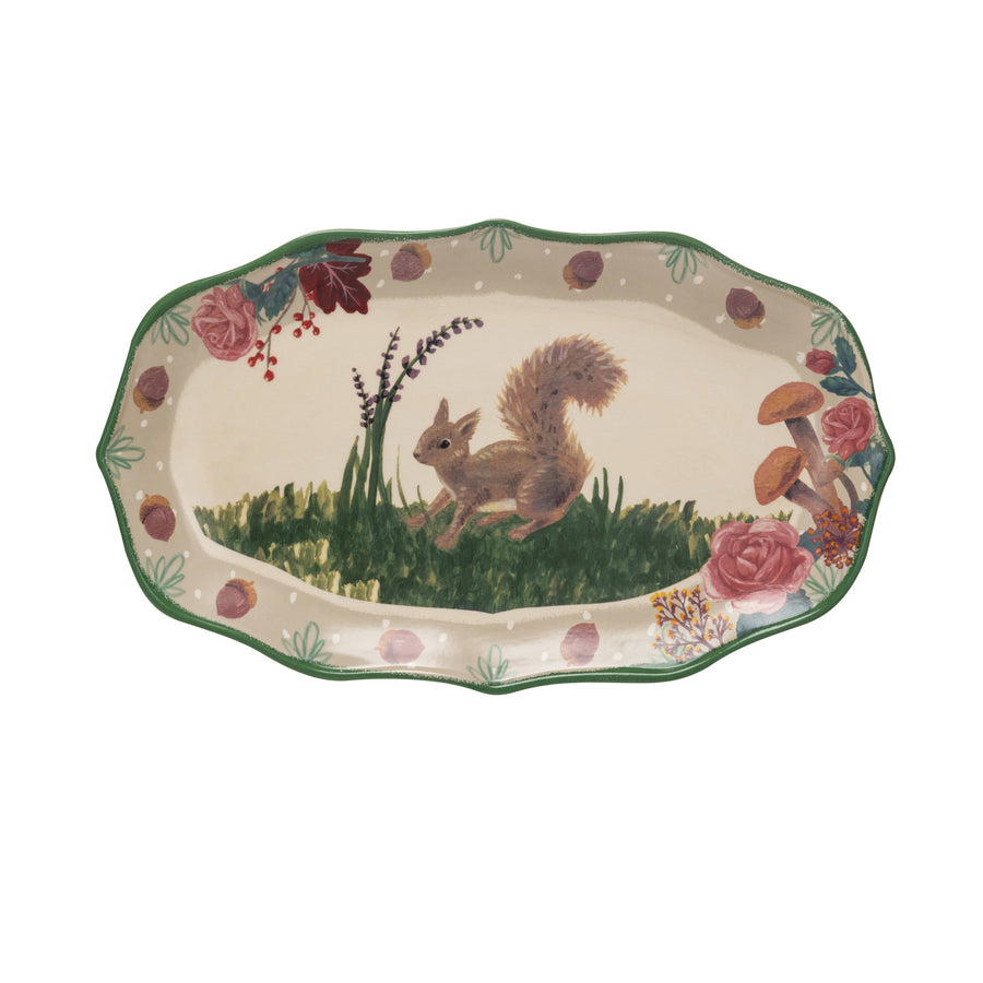 Woodland Ceramic Platter