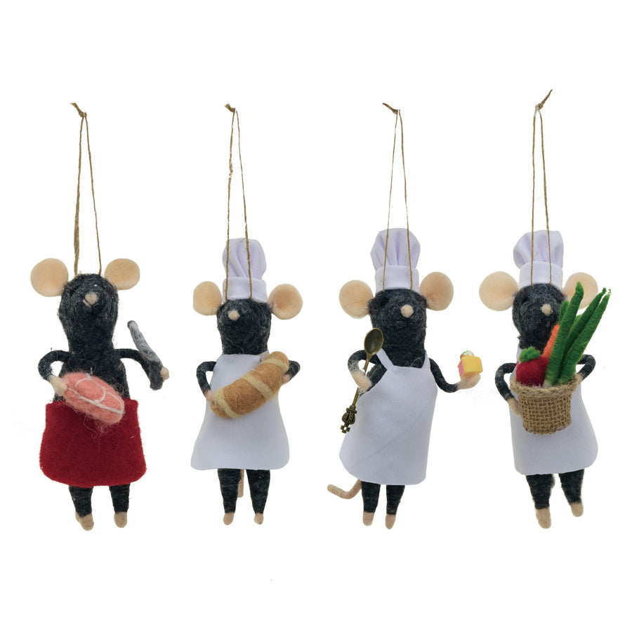 Chef Mouse Ornament