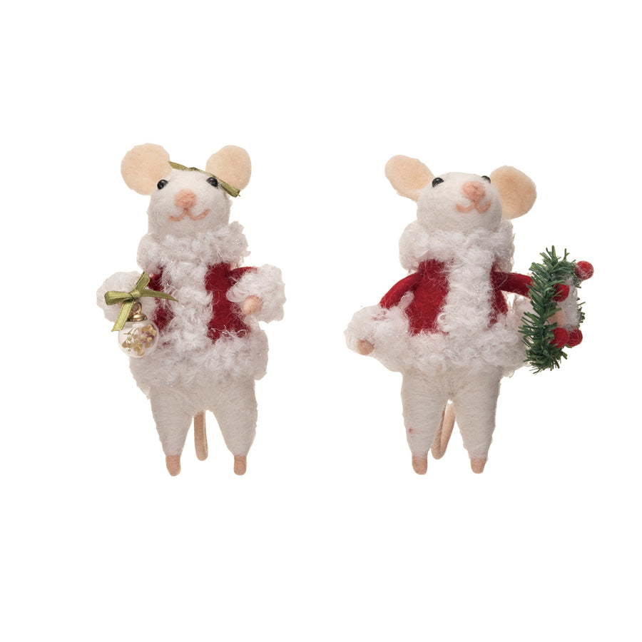 Mr. & Mrs. Claus Mouse Ornament