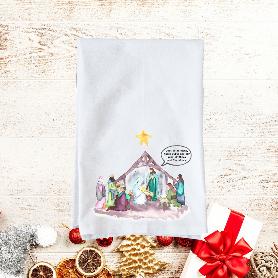 Just To Be Clear... Kitchen Towel