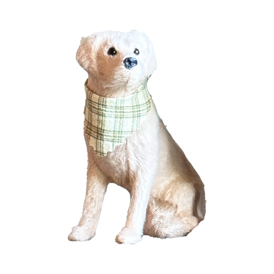 Sitting Labrador Retriever With Bandana Ornament - Wholesale Case