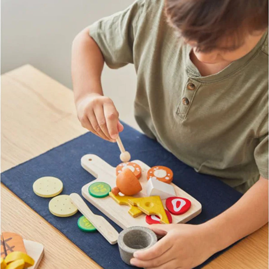 Charcuterie Board Wooden Toy Set