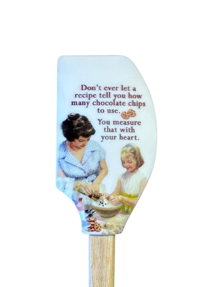 Chocolate Chips Silicone Spatula