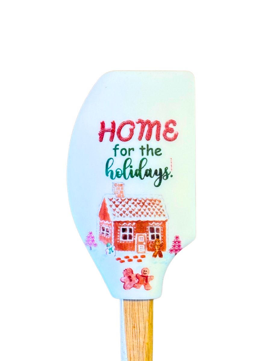 Home For The Holidays Silicone Spatula