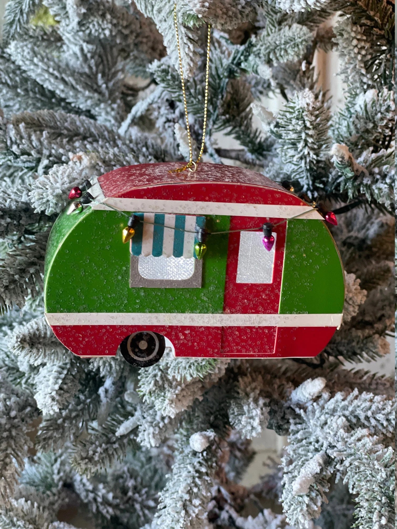 Christmas Camper Ornament