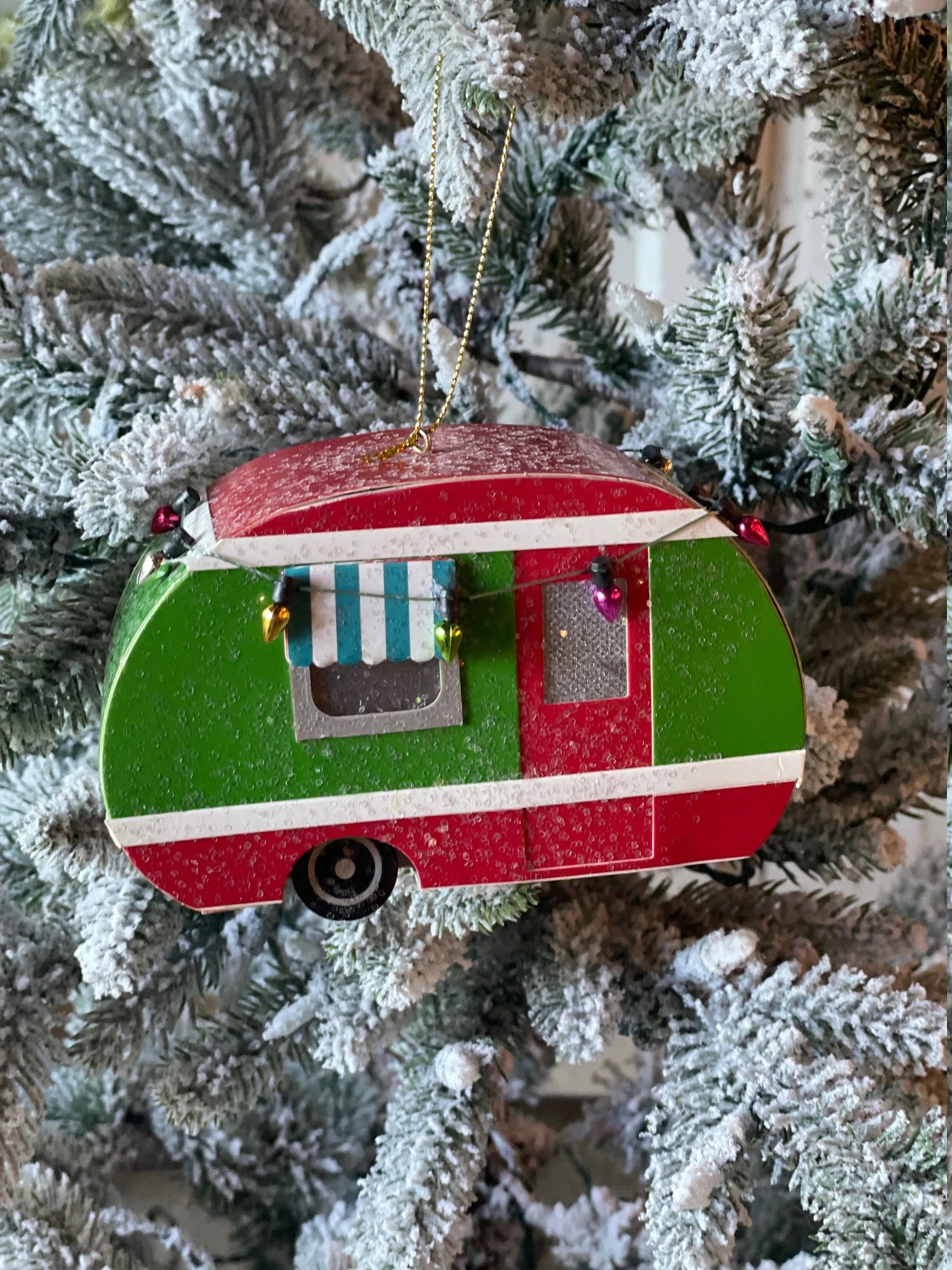 Christmas Camper Ornament