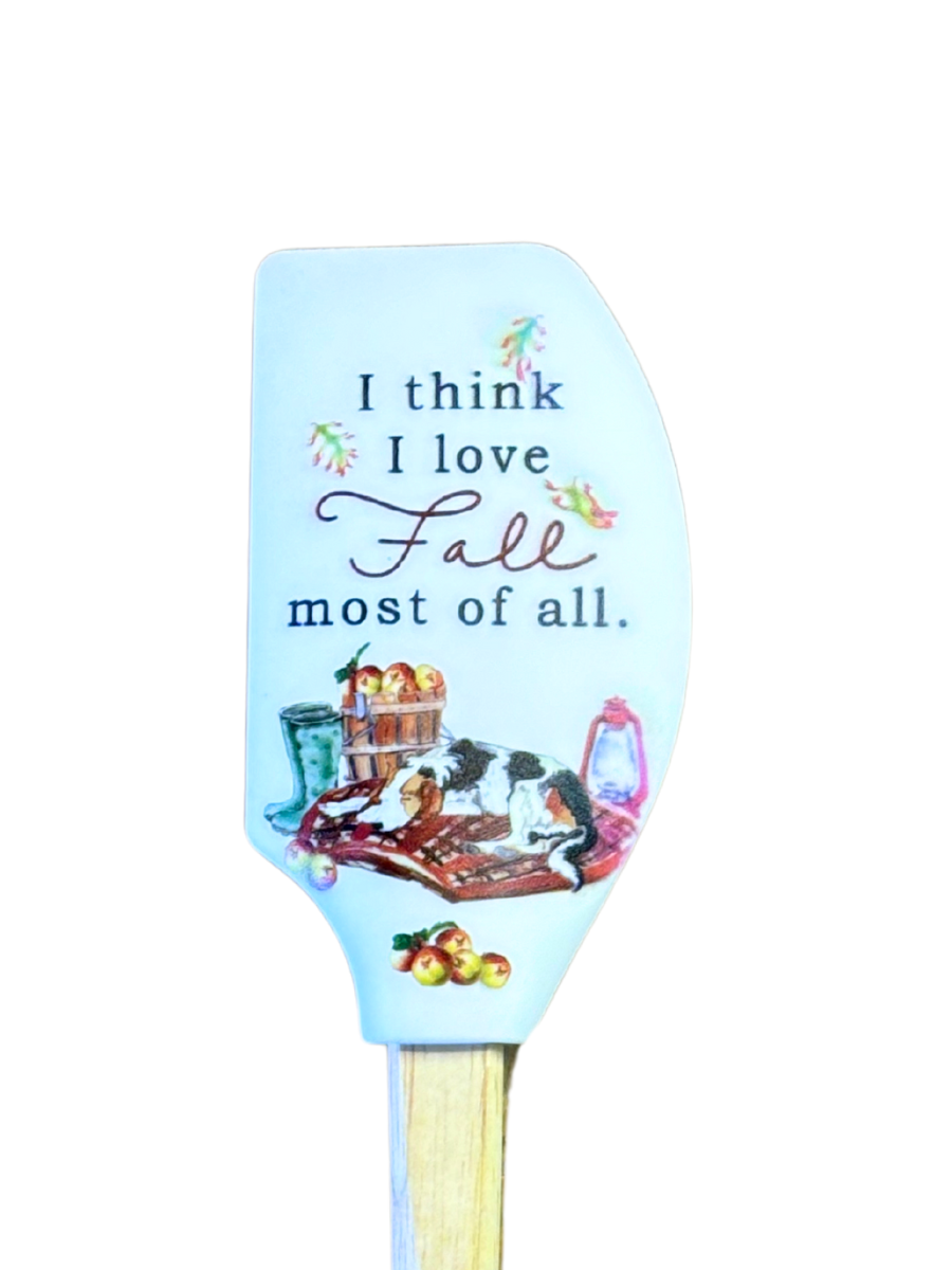 I Love Fall Silicone Spatula