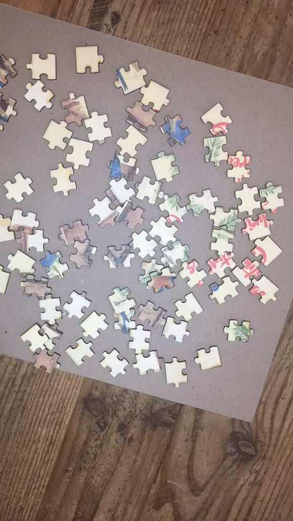 Solving puzzle