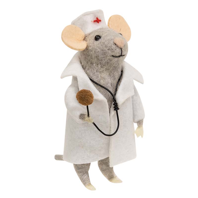 Medical Mouse Ornament