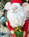 Santa Claus Mouse Ornament