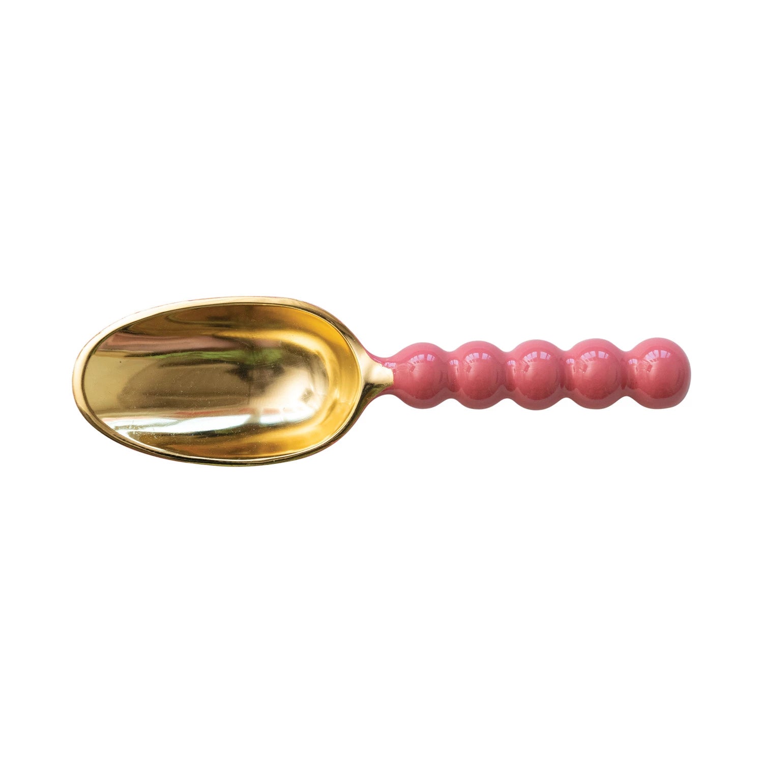 Pink Enameled Scoop