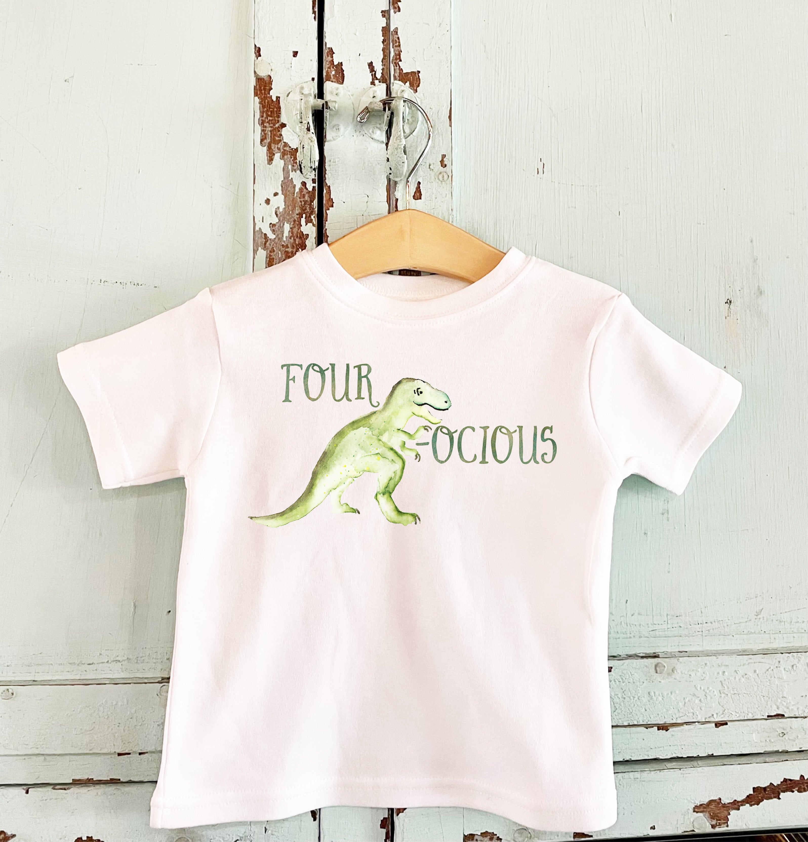 Four-ocious! Birthday Tee