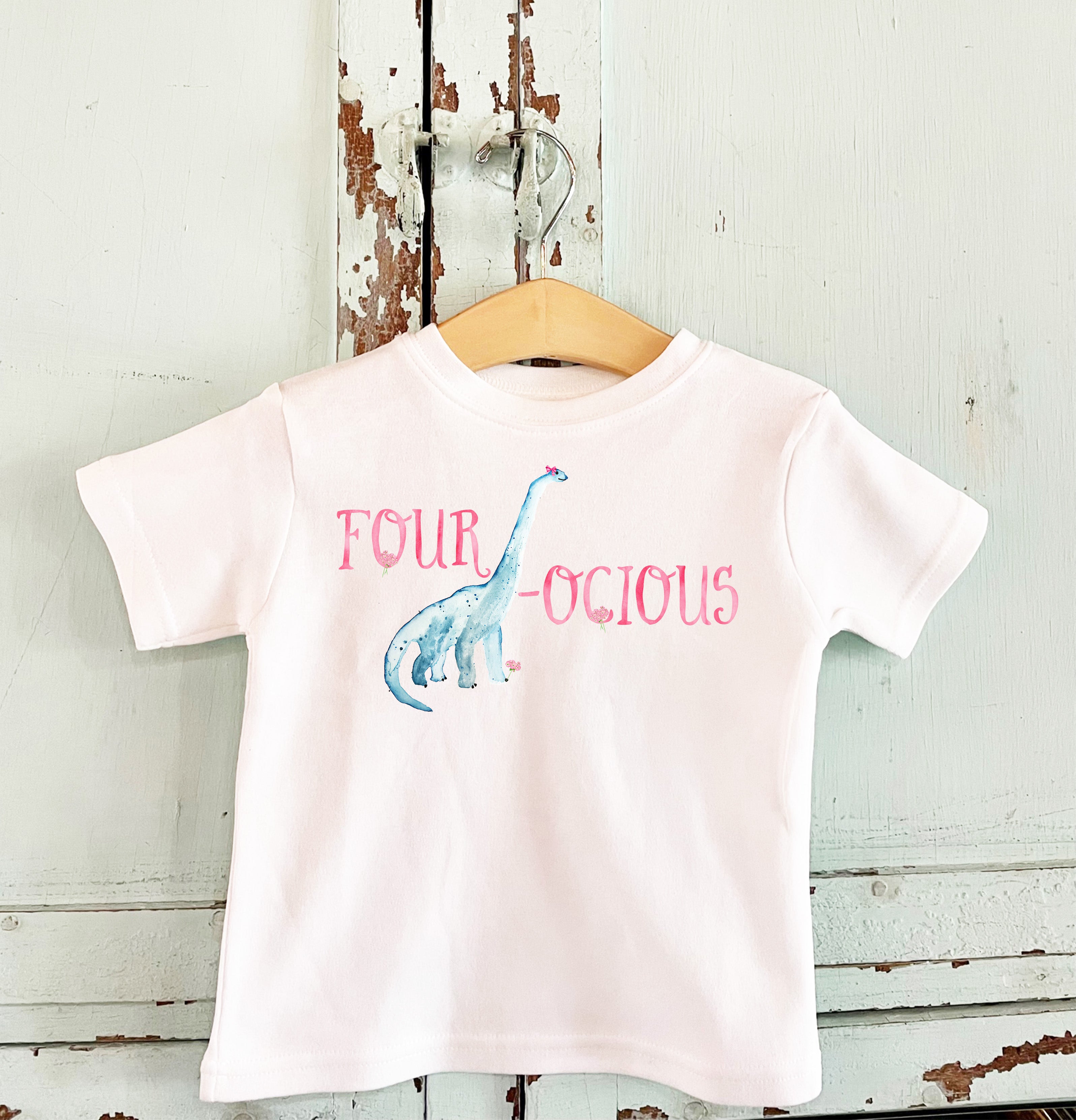 Four-ocious! Birthday Tee