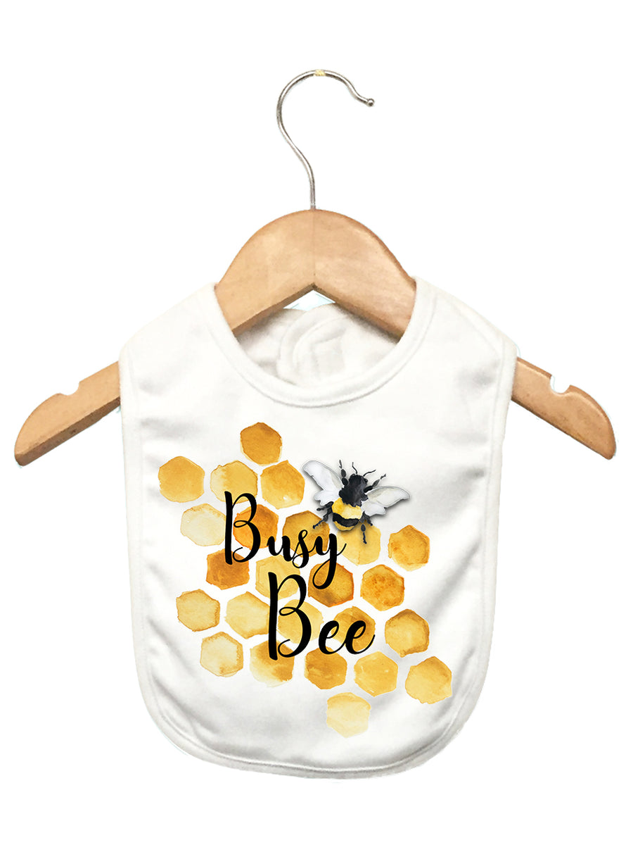 Busy Bee Baby Bib