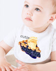 Cutie Pie Blueberry Baby Bib