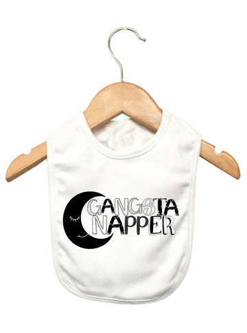 Gangsta Napper Baby Bib