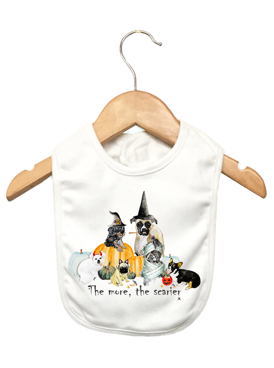 The more the scarier Baby Bib