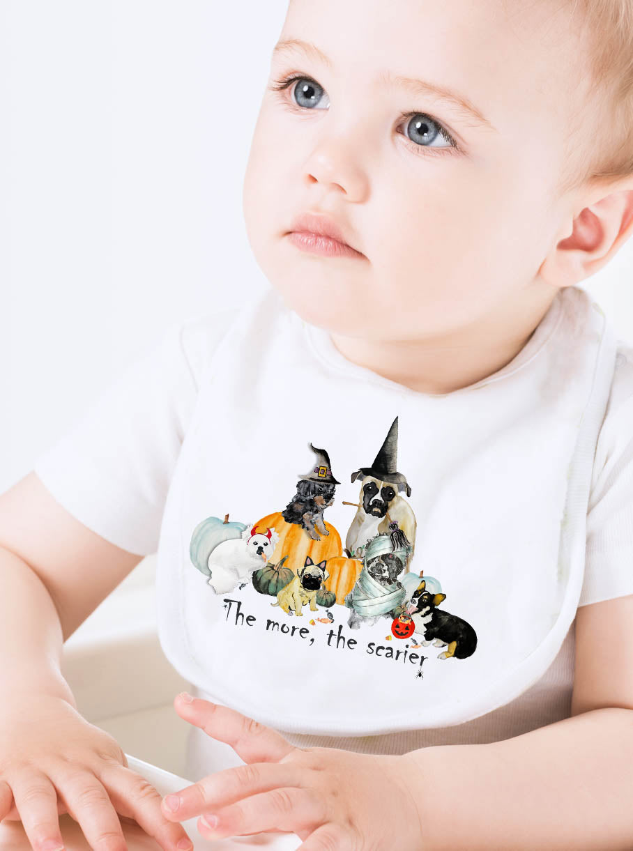 The more the scarier Baby Bib