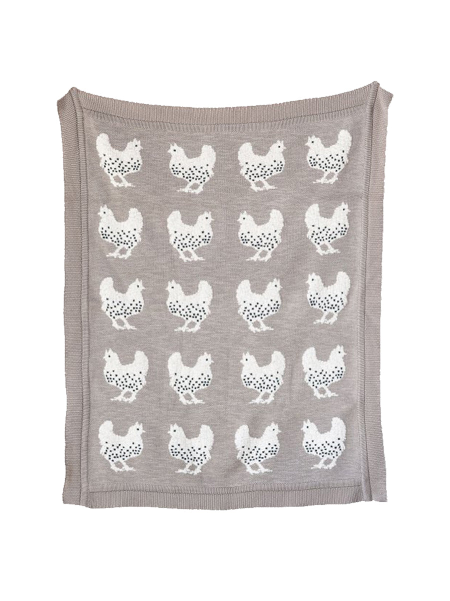 Chicken Baby Blanket