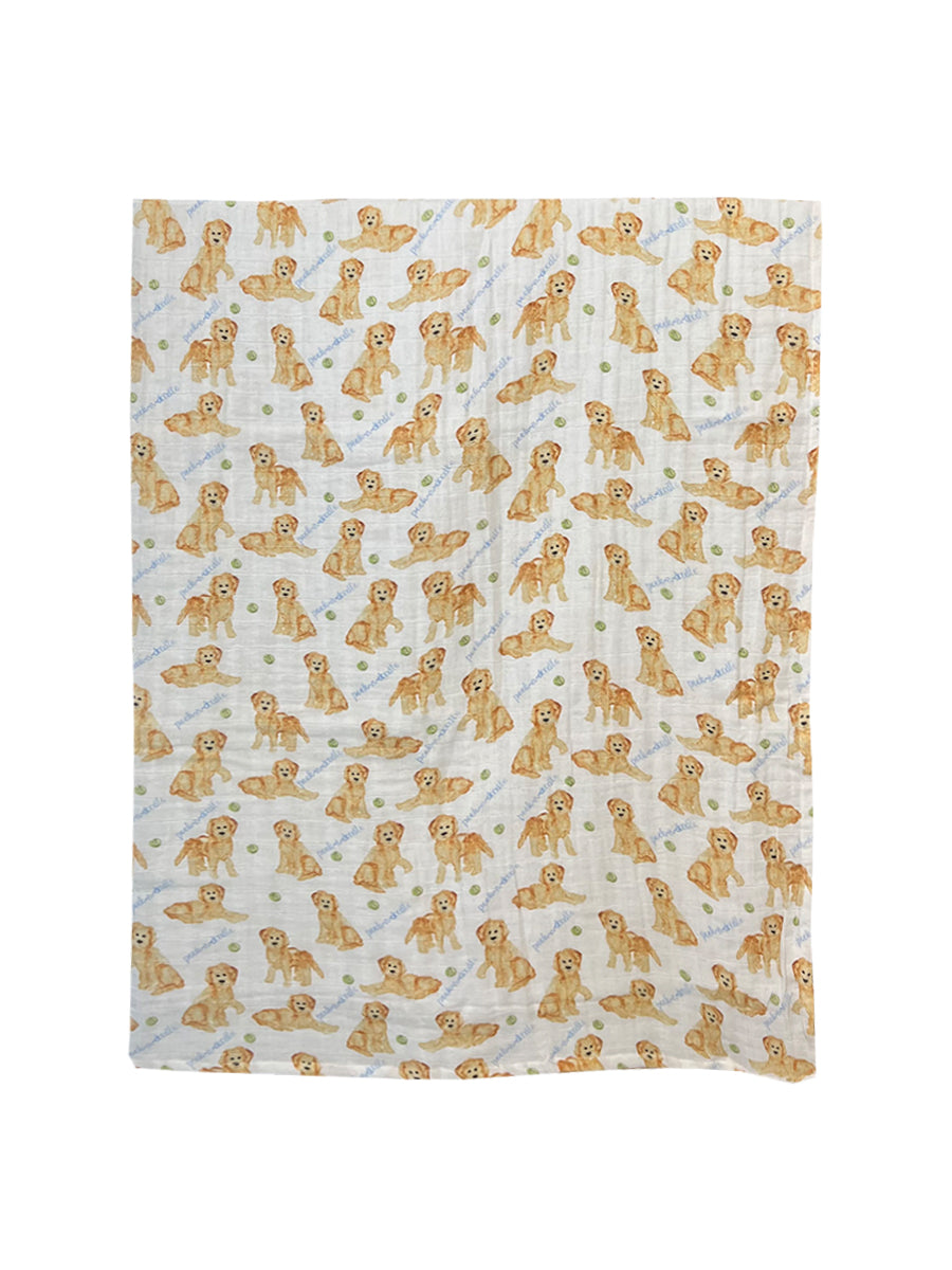 Peek-a-Doodle Baby Blanket