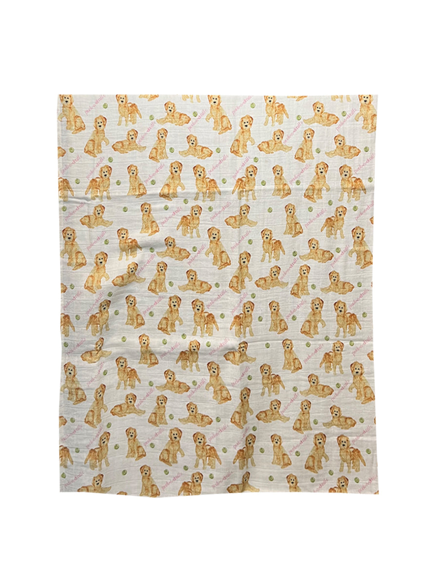 Peek-a-Doodle Baby Blanket