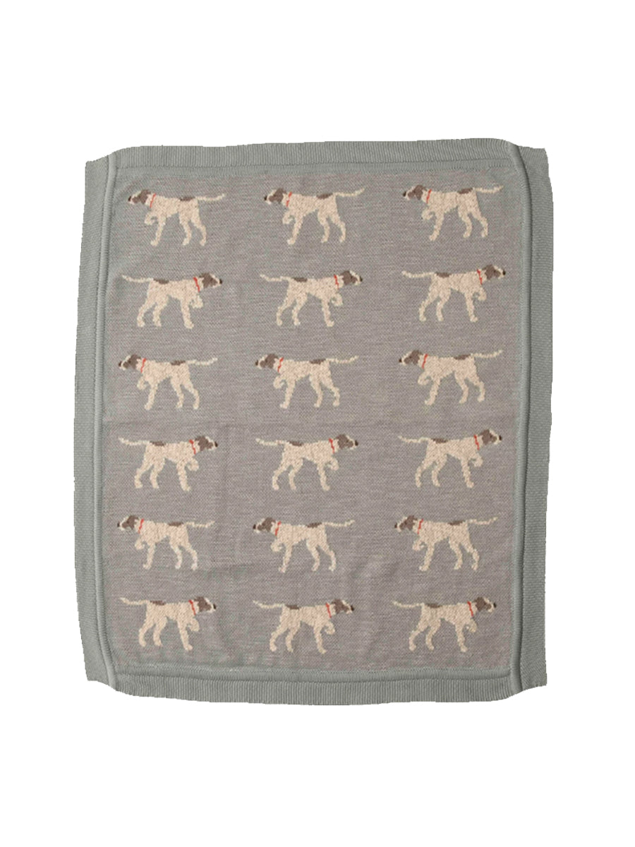 Hunting Dog Baby Blanket