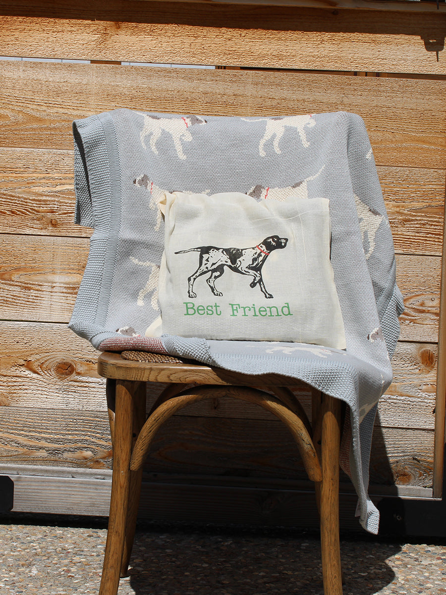 Hunting Dog Baby Blanket