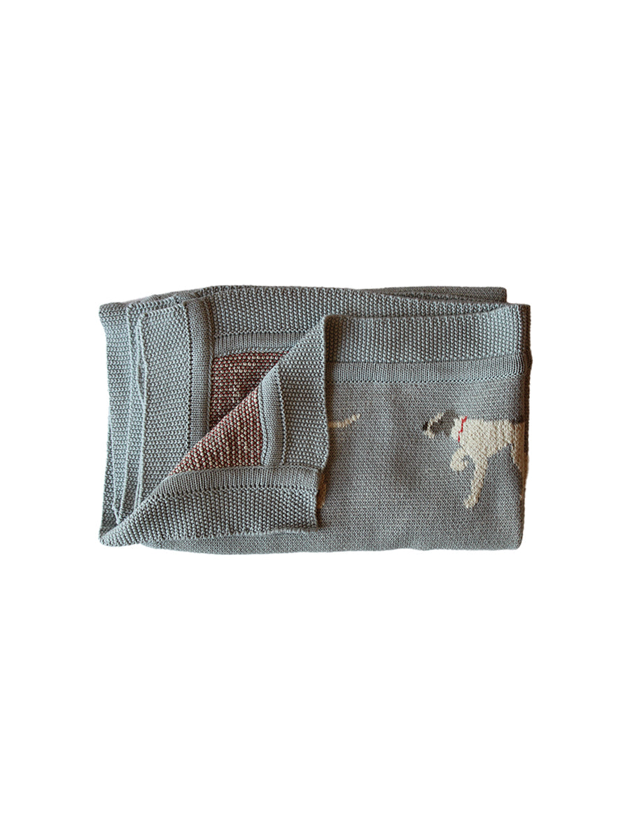 Hunting Dog Baby Blanket