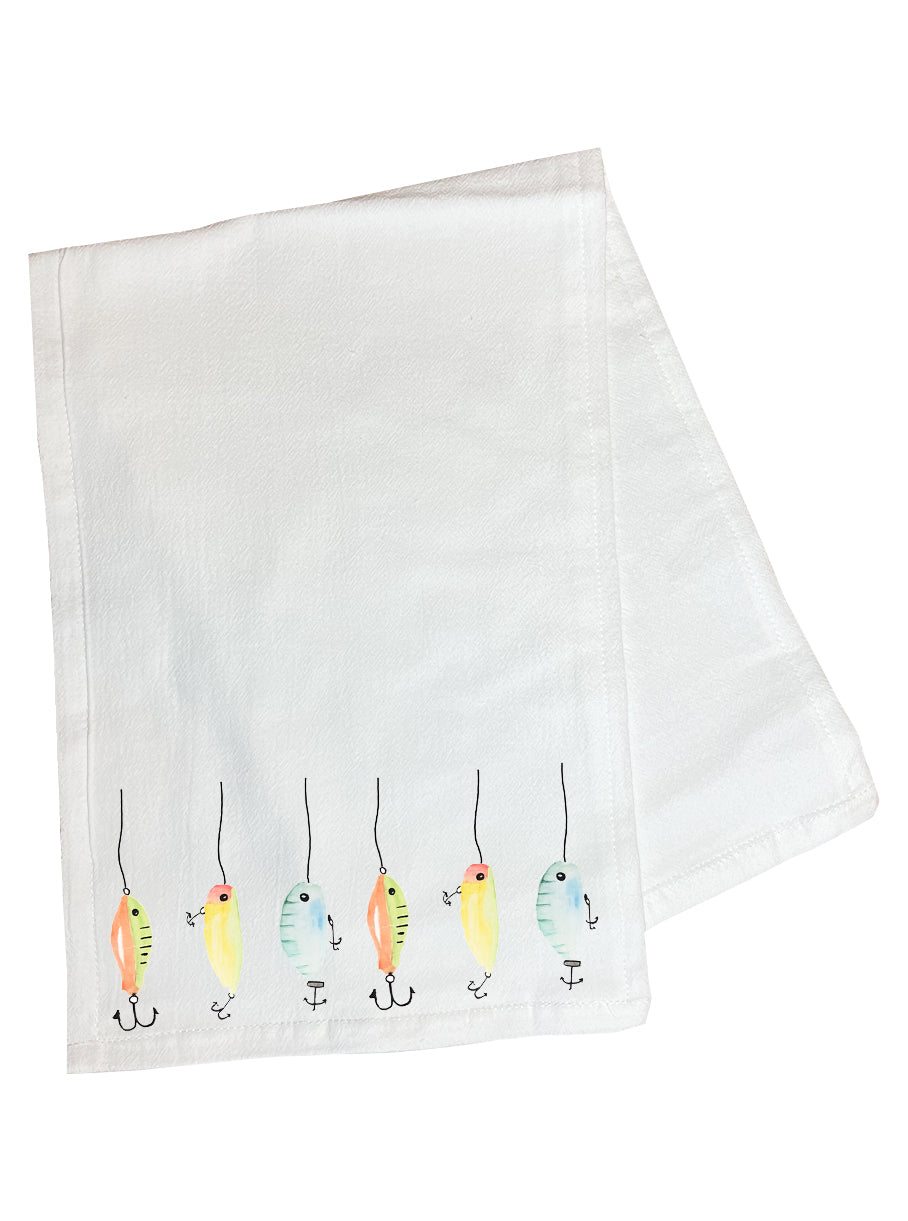 Fishing Lures Burp Cloth