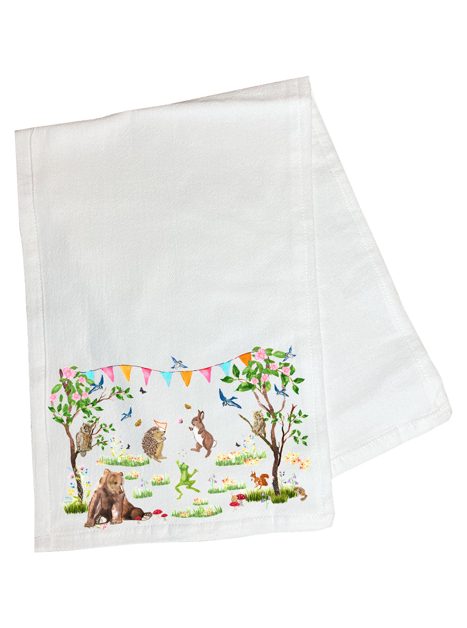 Woodland Dance Burp Cloth