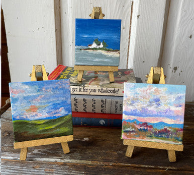 Study in Rich Colors Original Art