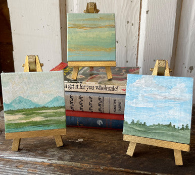 Study in Green Original Art