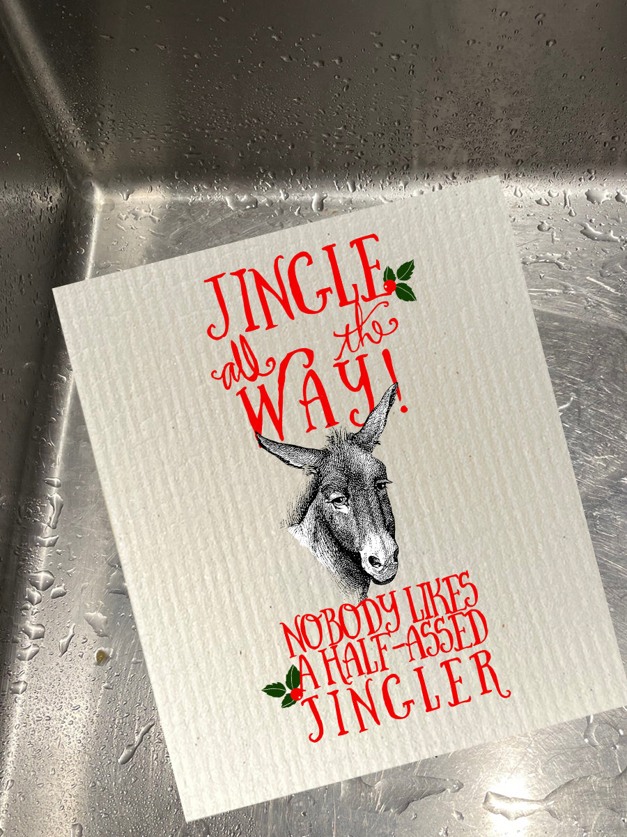Half-Assed Jingler Dishcloth Set