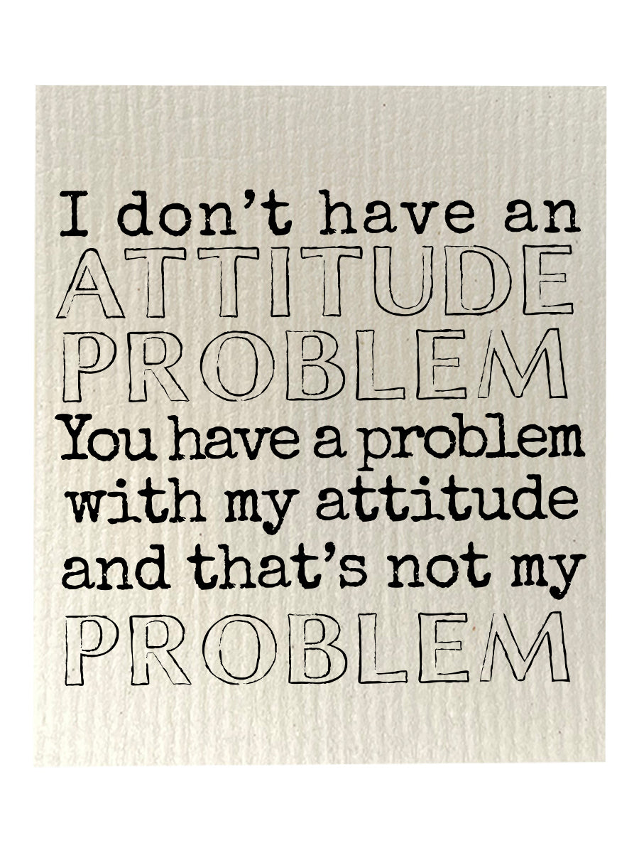 Attitude Problem Dishcloth Set