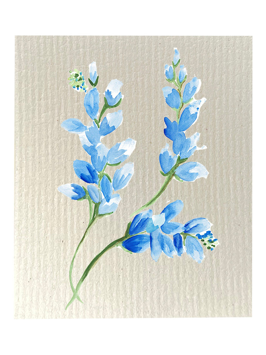 Bluebonnets Dishcloth Set