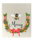 Bee Merry -  Bio-degradable Cellulose Dishcloth Set of 2