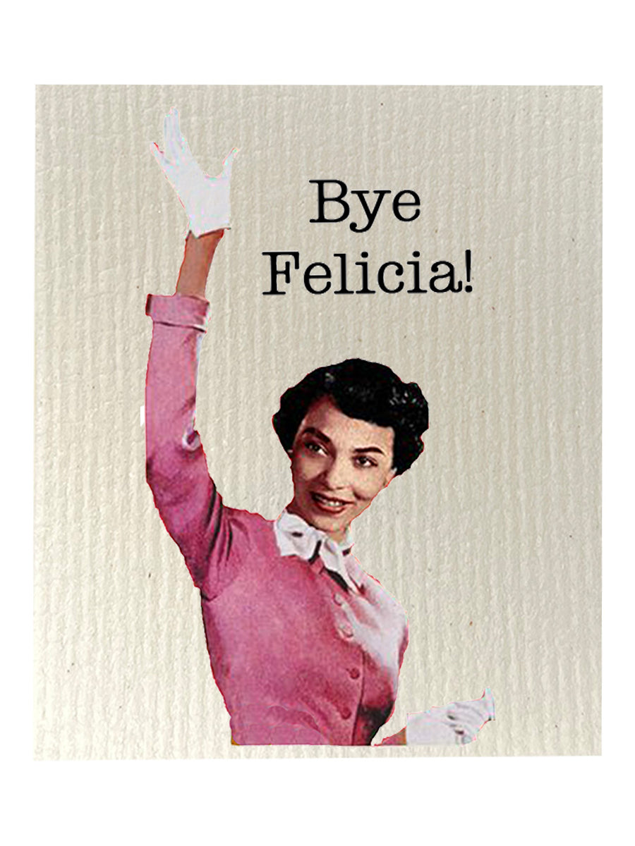 Bye Felicia Dishcloth Set