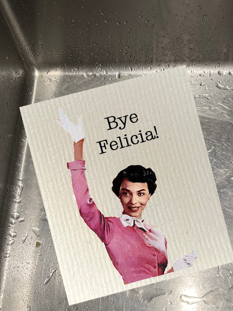 Bye Felicia Dishcloth Set
